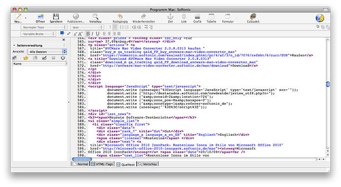 Kompozer 0.8b3 free download for mac